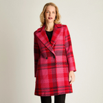 Abrigo Lorenzo Di Pontti Fucsia Mujer