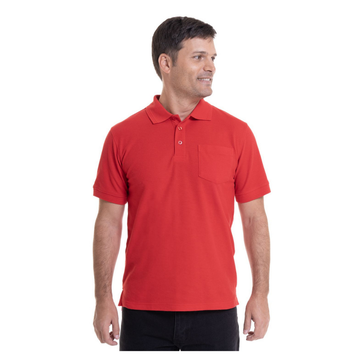 Polera Kotting hombre Pique Lisa 180Gr Mc rojo