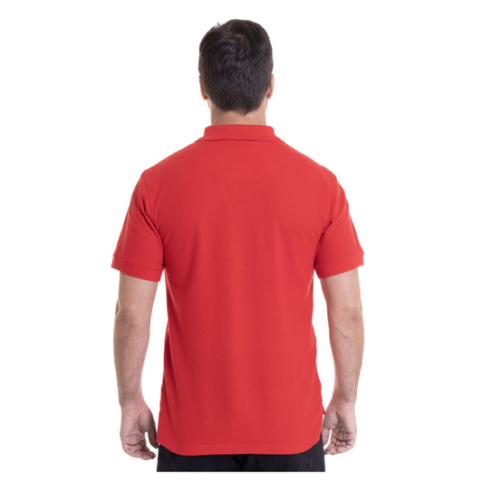 Polera Kotting hombre Pique Lisa 180Gr Mc rojo