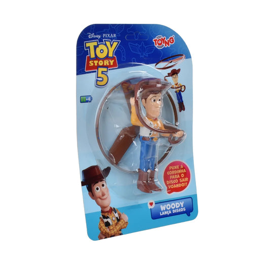 LANZADOR DISCOS VOLADORES WOODY TOY STORY | ANSALDO