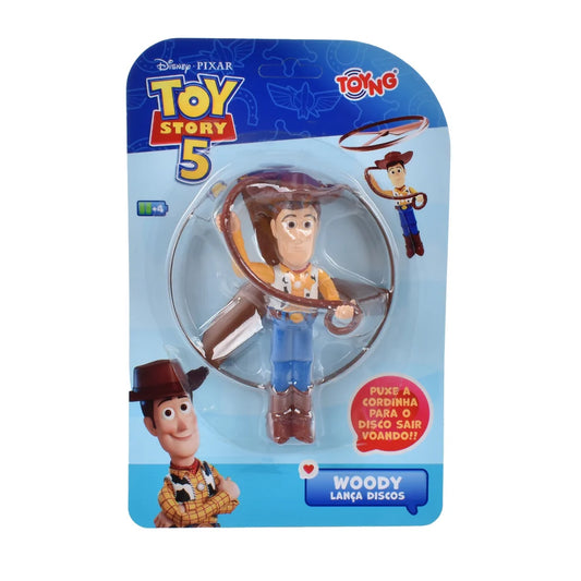 LANZADOR DISCOS VOLADORES WOODY TOY STORY | ANSALDO