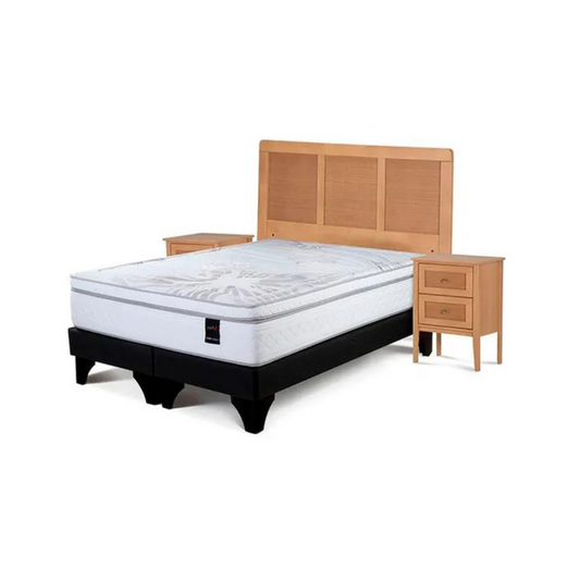 Cama Art 4 King + Muebles Charles