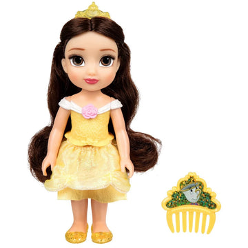 MUÑECA 15 CM CON PEINE PRINCESA BELLA | ANSALDO