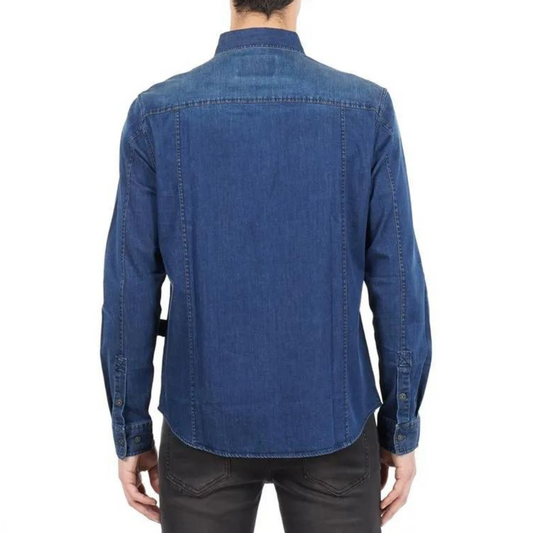 CAMISA ELLUS AZUL MEDIO DENIM