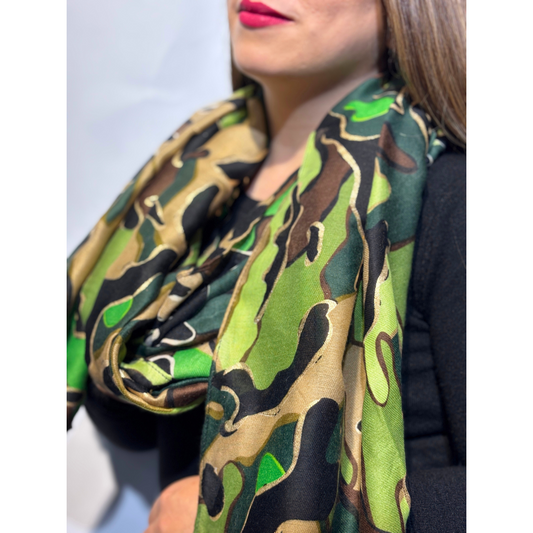 Pañuelo Amira Verde Cumuflado