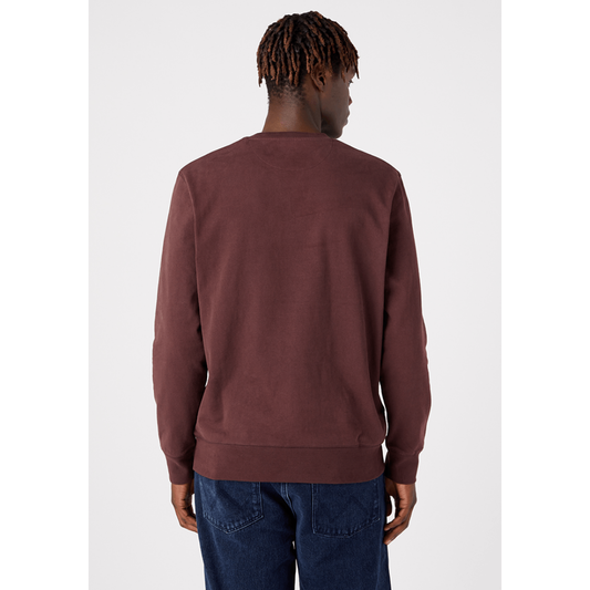 Polerón Wrangler Seasonal Crew Aubergine