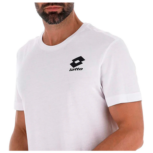 Polera Deportiva Hombre Lotto - Smart OG Blanco