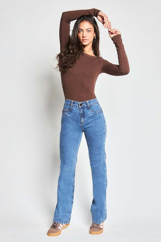 JEANS MUJER TIRO ALTO RECTO | AMALIA JEANS