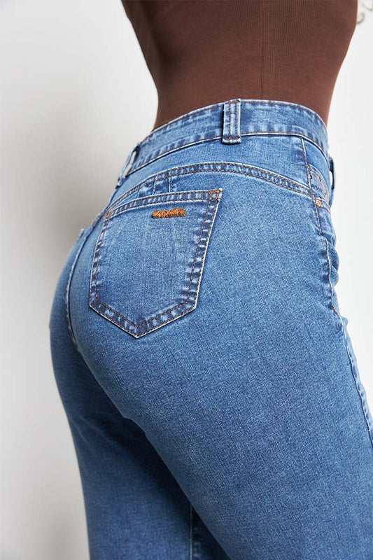 JEANS MUJER TIRO ALTO RECTO | AMALIA JEANS