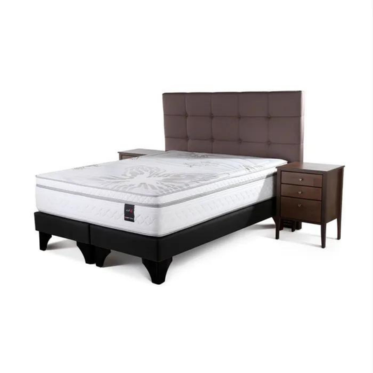 Cama Art 4 2 Plazas + Muebles Issey rosen