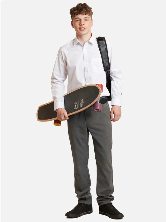 PANTALÓN NIÑO MAUI & SONS GRIS SKINNY 5E107-MC