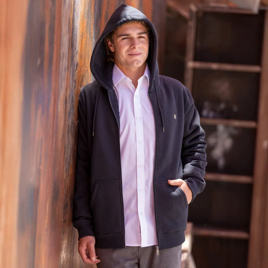 POLERON ESCOLAR HOMBRE AZUL, 5E117-MC MAUI AND SONS