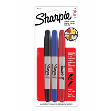 Marcadores Sharpie Permanente Doble pta