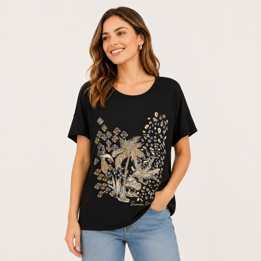 POLERA POLO ESTAMPADA | GIVE