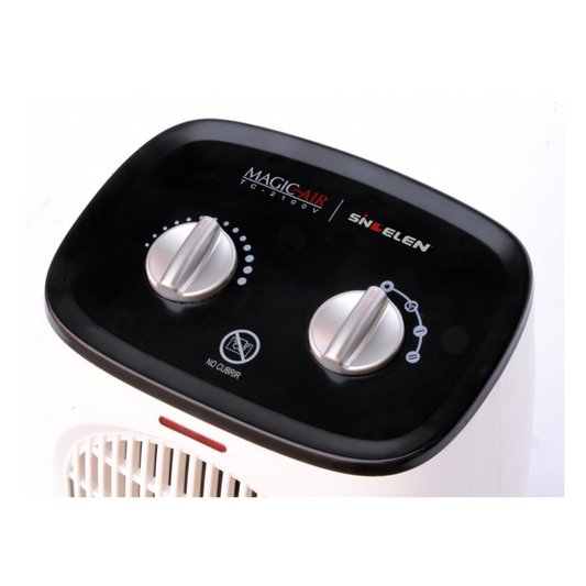 Turbo Calefator Sindelen TC-2100V Vertical Blanco