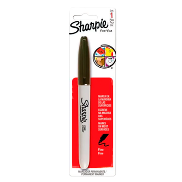 Marcador Sharpie Permanente Pta Fina