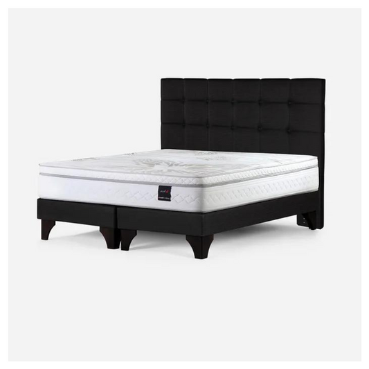 Cama Art 4 Super King + Respaldo Issey