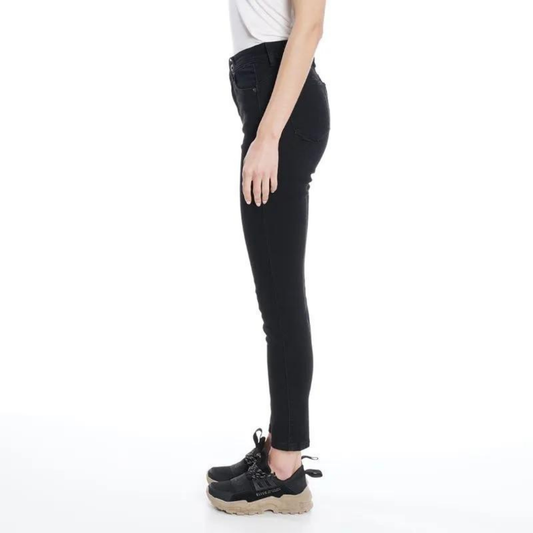 JEANS ELLUS BLACK KYLIE LEGGINGS CROPPED