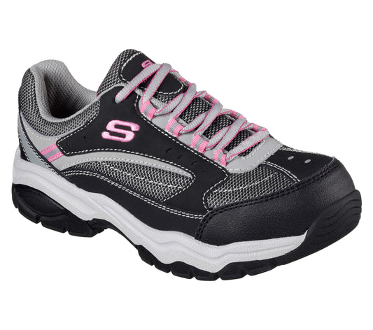 ZAPATILLAS MUJER BISCOE BKGY | SKECHERS