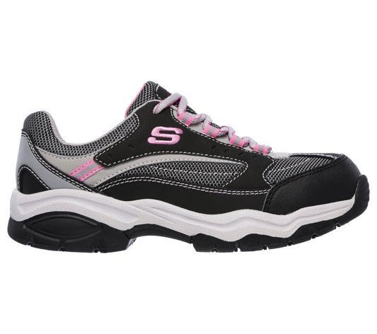 ZAPATILLAS MUJER BISCOE BKGY | SKECHERS