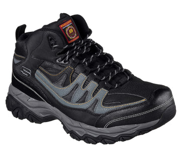 MEN'S HOLDREDGE REBEM - WORK STEEL TOE BKCC | SKECHERS
