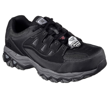 MEN'S HOLDREDGE ST - WORK STEEL TOE BLK | SKECHERS