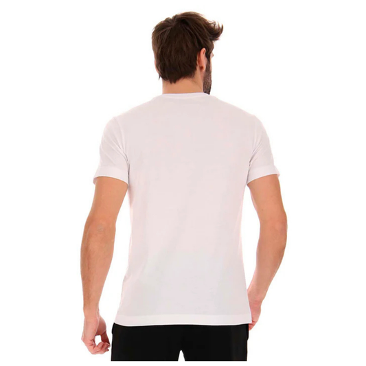 Polera Deportiva Hombre Lotto - Smart IV Blanco