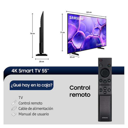 Televisor Samsung Led 55 UN55U8000FG