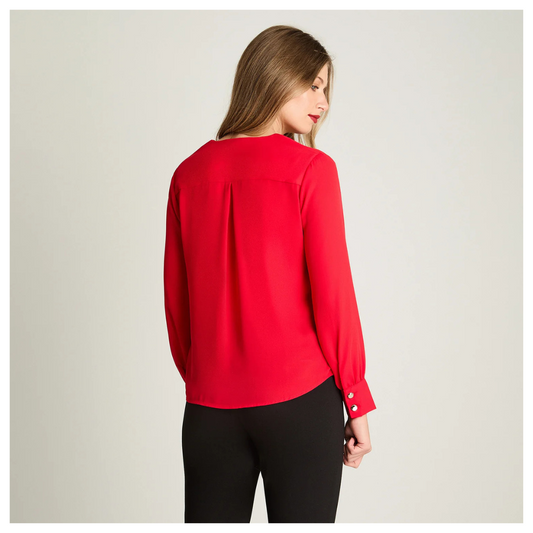Blusa Lorenzo Di Pontti Rojo
