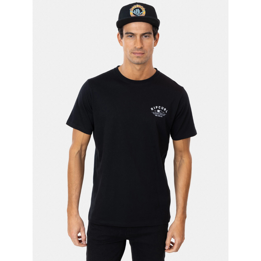 Polera Rip Curl Varón Black MC