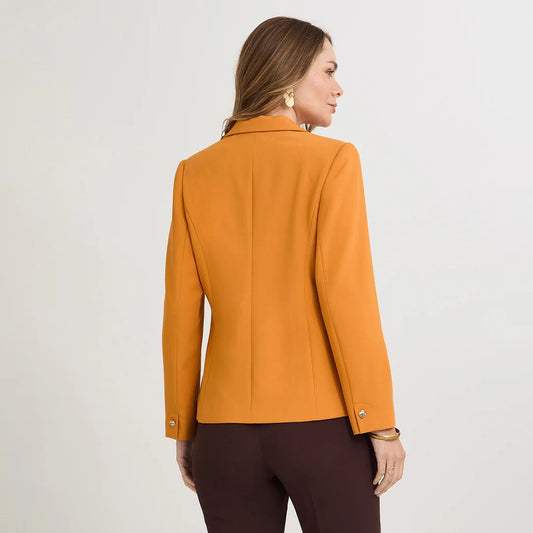 BLAZER MOSTAZA CON BOTON | LORENZO DI PONTTI