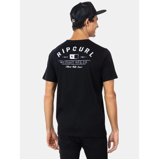 Polera Rip Curl Varón Black MC