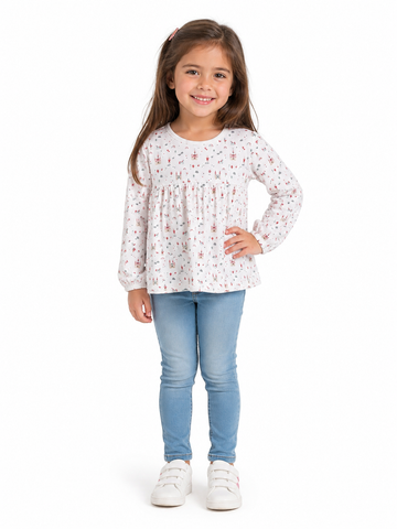 POLERA CON ESTAMPADO DE FANTASIA | OSITO