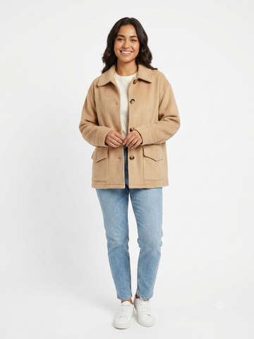 CHAQUETA BEIGE | AMIRA