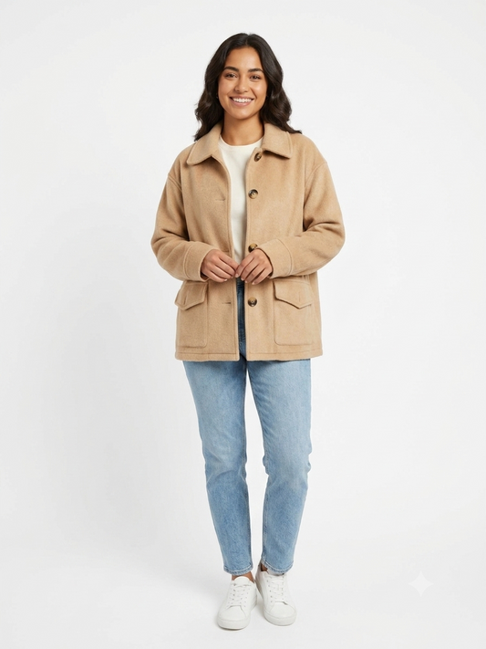 CHAQUETA BEIGE | AMIRA