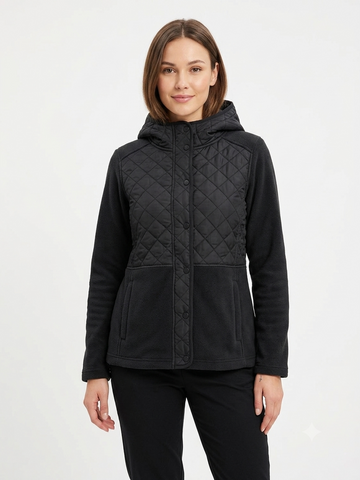 POLERON CURVI NEGRO POLAR TALLA M | WEEKEND