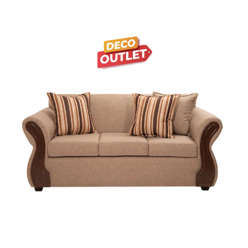 SOFÁ 3 C TARENTO TELA | DECO OUTLET