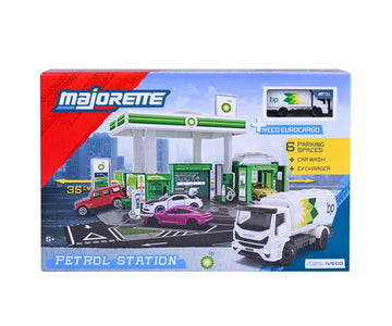 ESTACIÓN PETROLERA BP + 1 VEHÍCULO MAJORETTE | PLAYFUN