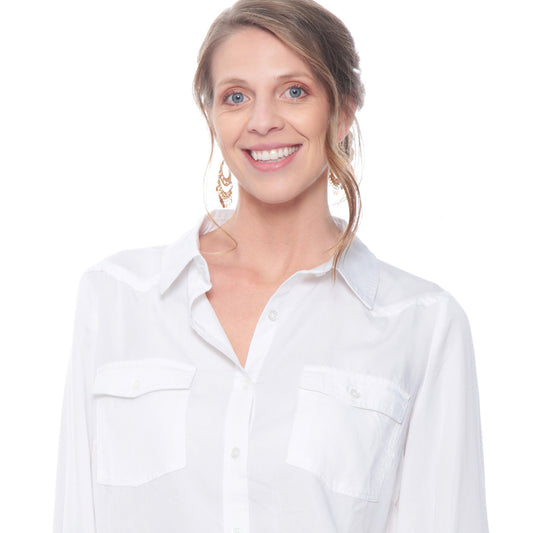 BLUSA MANGA LARGA LYOCELL | WADOS
