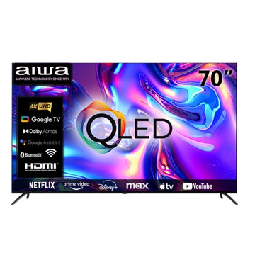 SMART TV 70'' 4K ULTRA HD QLED GOOGLE TV AW-70B4QFG | AIWA
