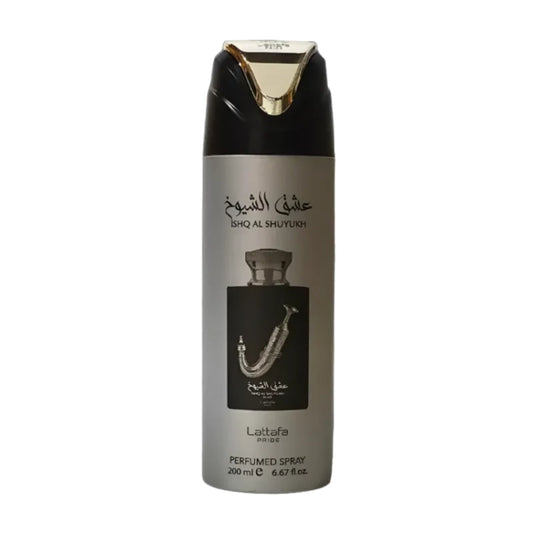 DESODORANTE SPRAY ISHQ AL SHUYUKH SILVER 200 ML | UNISEX