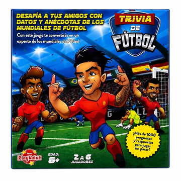 TRIVIA DE FUTBOL, HISTORIA DE LOS MUNDIALES | PLAYFUN