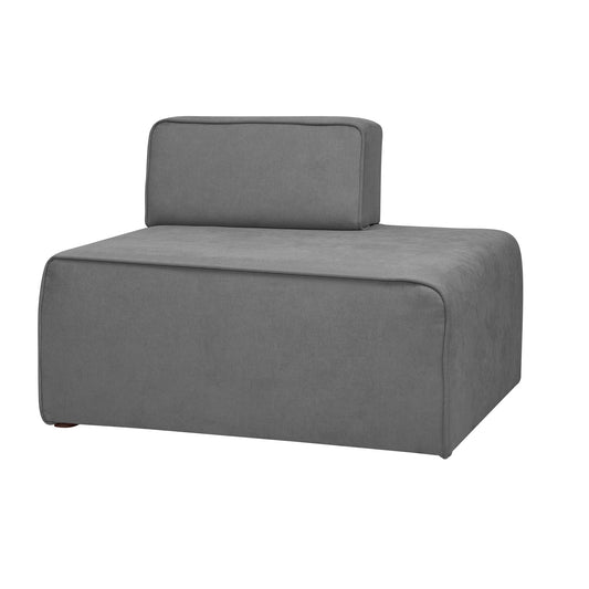 Pouf Con Semi Respaldo Izq - BUTACA