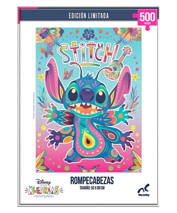 PUZZLE STITCH DISNEY 500 PZS COLECCIONABLE | IMEXPORTA