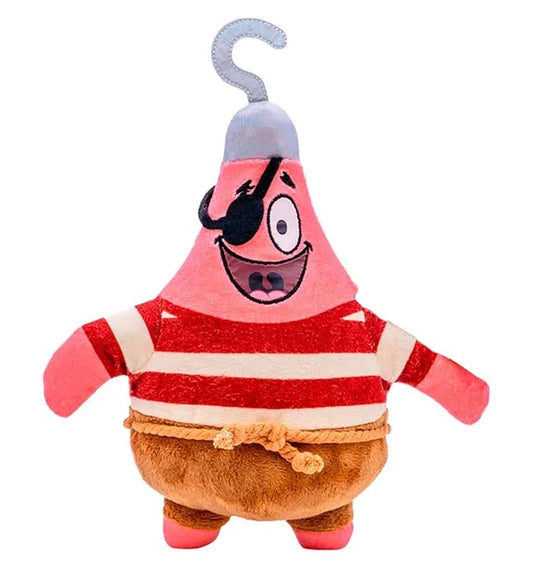 PELUCHE PATRICIO ESTRELLA PIRATA 25 CM, BOB ESPONJA | PLAYFUN