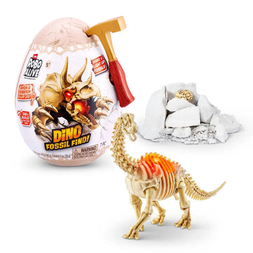 MINI HUEVO ROBO ALIVE FÓSIL DINOSAURIO DE ZURU | ANSALDO