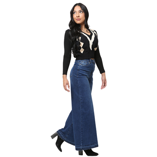 INDÓMITA JEANS WIDE LEG