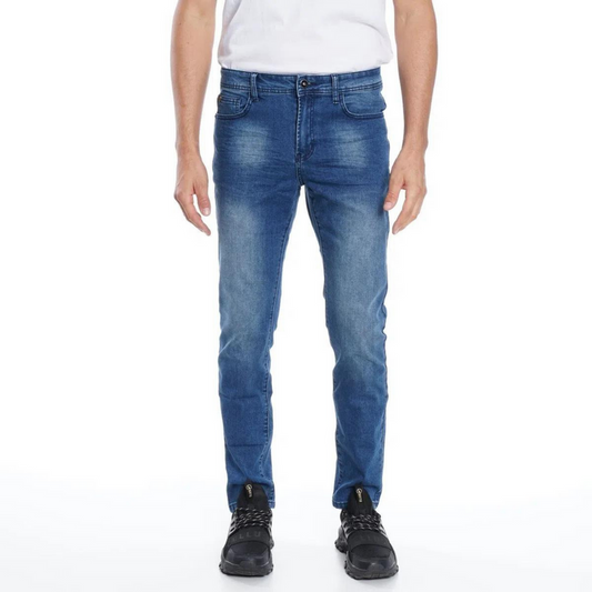 JEANS ELLUS AZUL OSCURO 5 BOLSILLOS BASIC